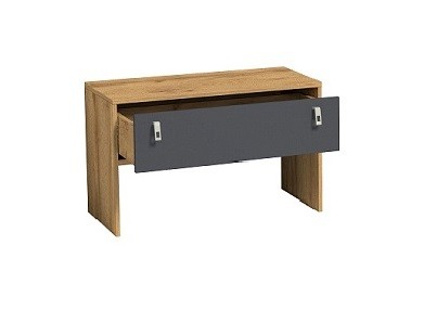 Тумба для обуви с ящиком Комфорт 18, дуб золотистый