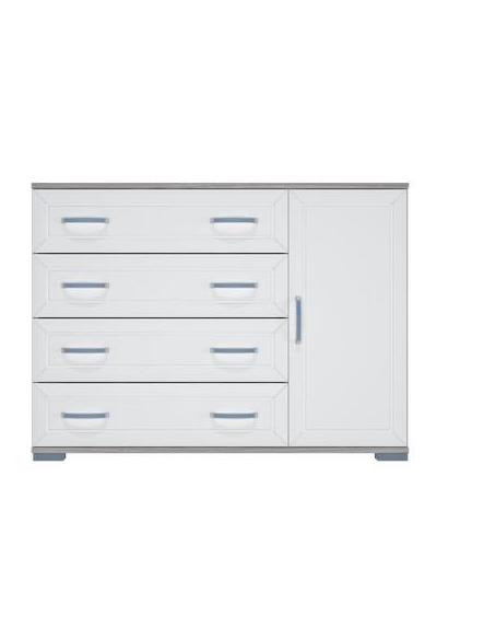 Комод МДФ №4 Венге/Клен Светлый (Ш-1100 × В-810 × Г-445)