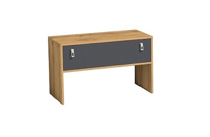 Тумба для обуви с ящиком Комфорт 18, дуб золотистый