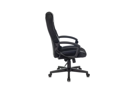 Кресло игровое Zombie 9 черное / серое