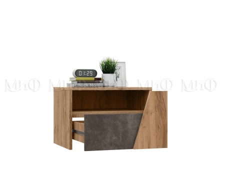 Спальный Гарнитур Портофино (Шкаф+Тумбы+Кровать+Комод)/ Дуб Крафт/Бетон